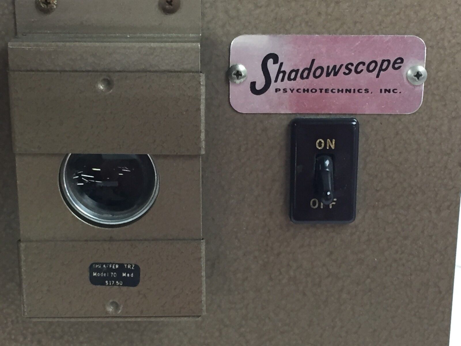 Psychotechnics Shadowscope Model AF-4