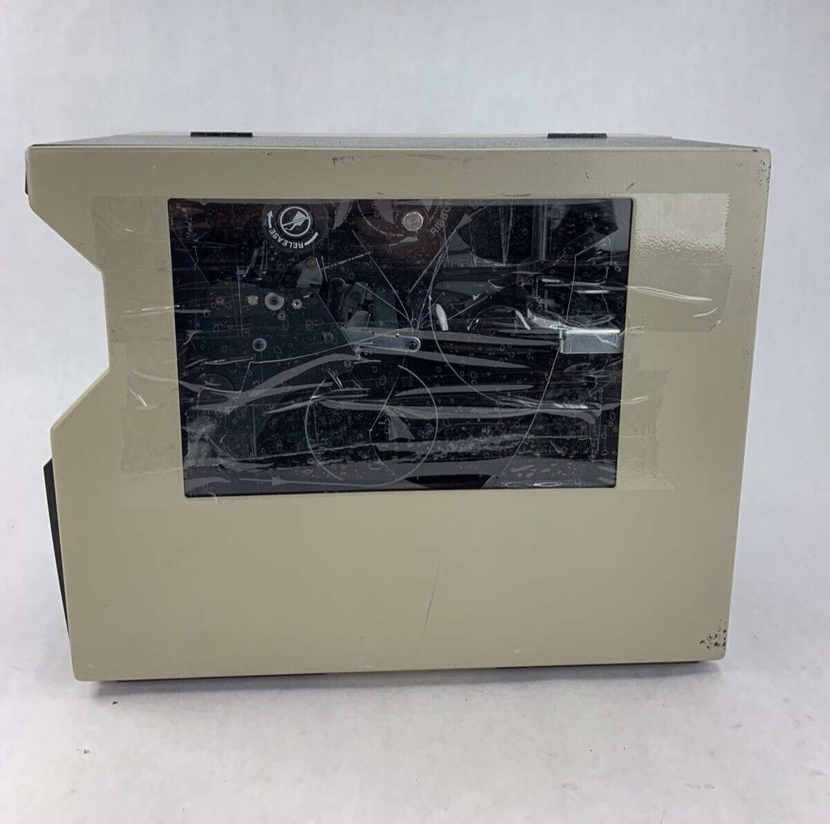 Zebra 140Xi III Label Ribbon and Thermal Printer Broken Window - For Parts