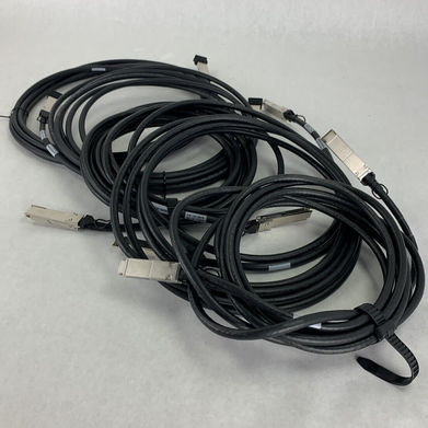 Lot of 5 NETAPP 5M Stacking Switch QSFP+ Cable External SAS 112-00178
