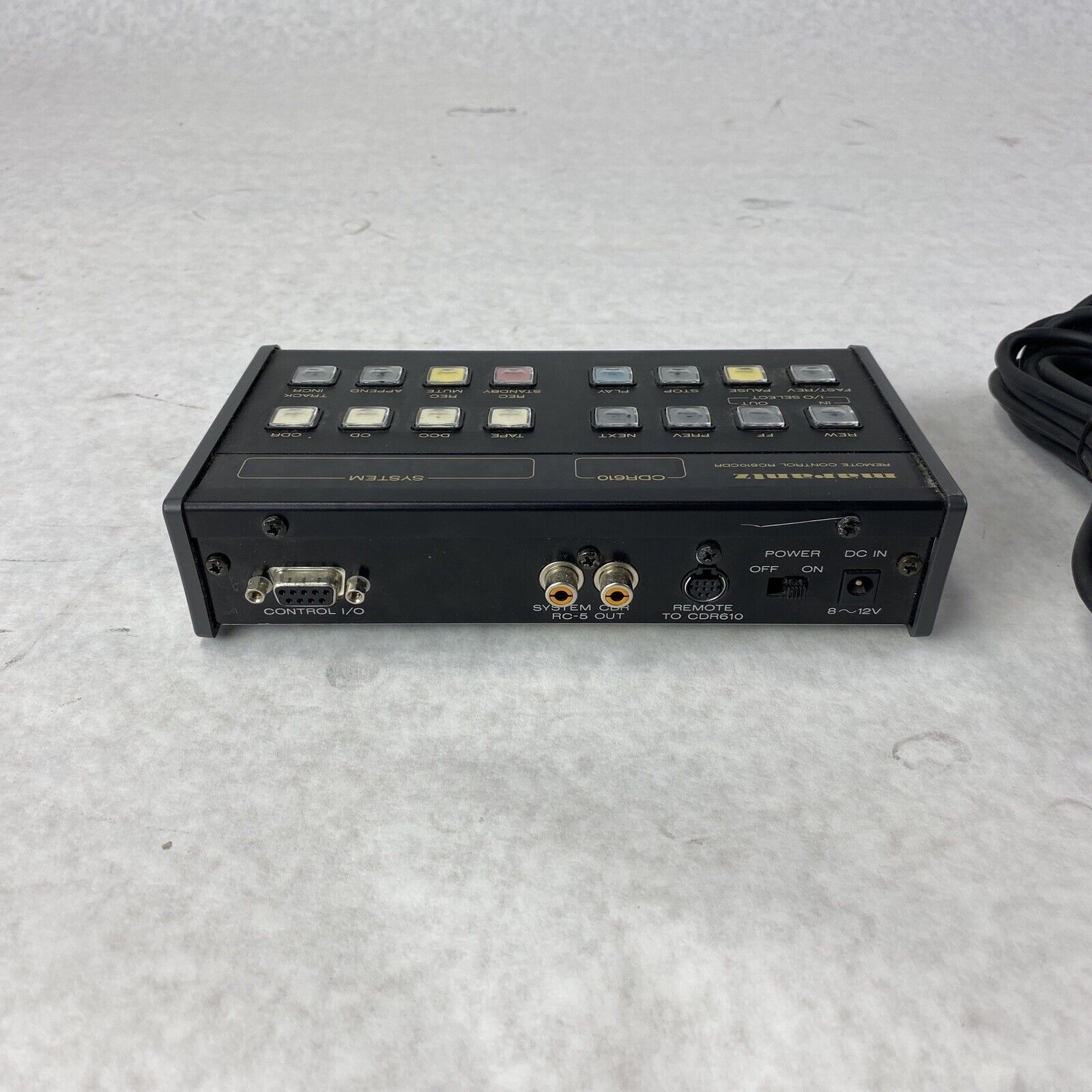 Marantz RC610CDR Original Remote Control For CD Recorder CDR-610 610CDR