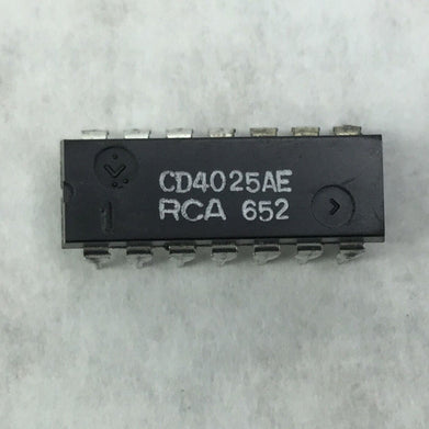 Genuine RCA CD4025AE Integrated Circuits  Lot of 19