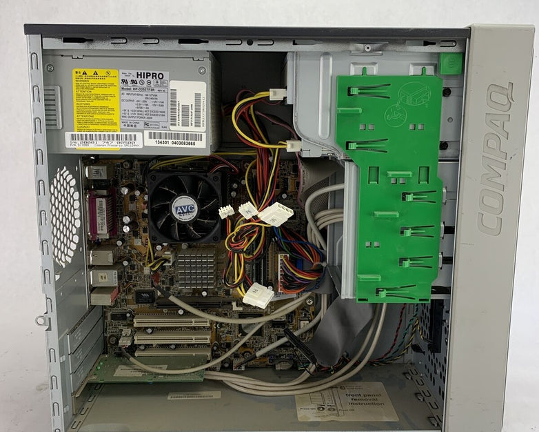HP Presario SR1124NX MT AMD Athlon XP 2800 + 2.08GHz  1GB RAM No HDD No OS