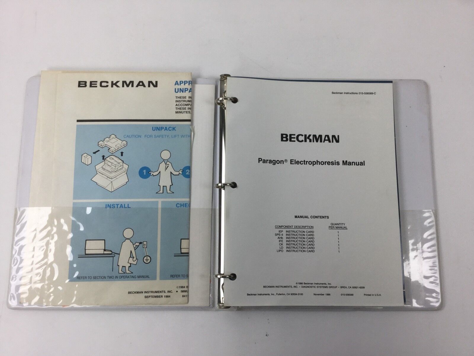 Beckman Paragon Electrophoresis Manual