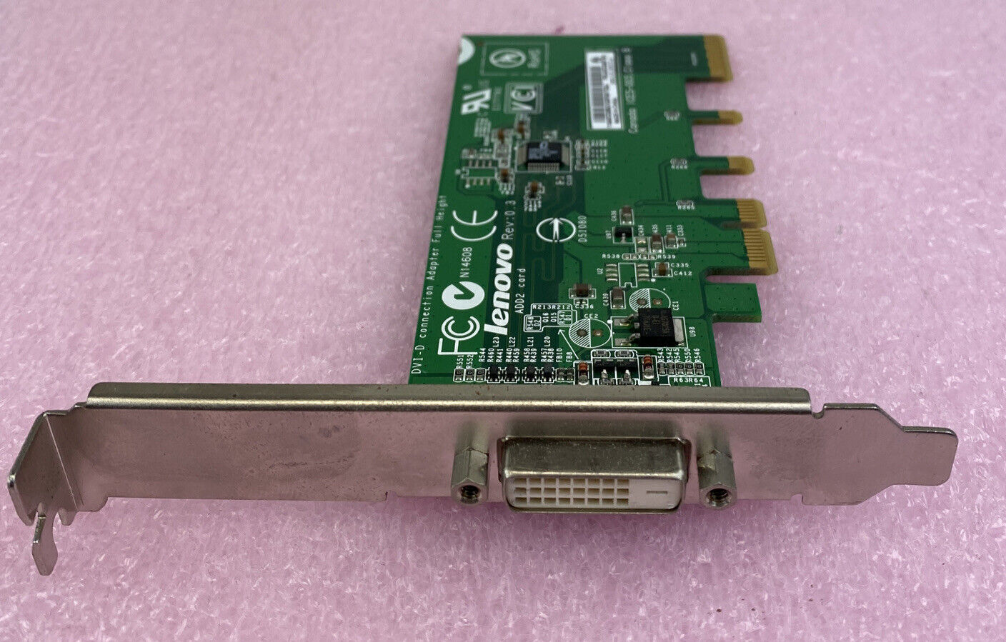 Lenovo FRU 43C0258 DVI-D ADD2 Full Height PCIe card