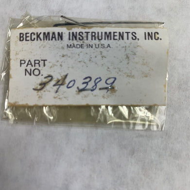 Beckman Instruments Inc Part No. 340389