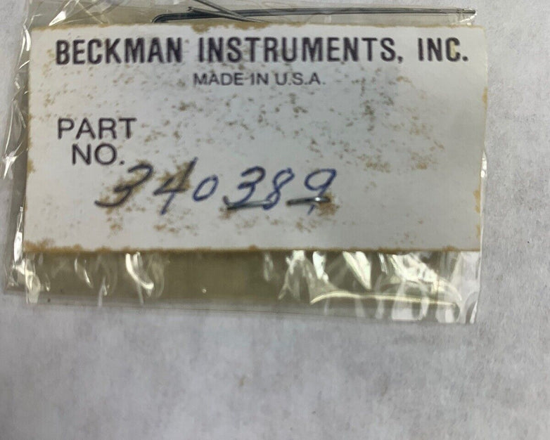 Beckman Instruments Inc Part No. 340389