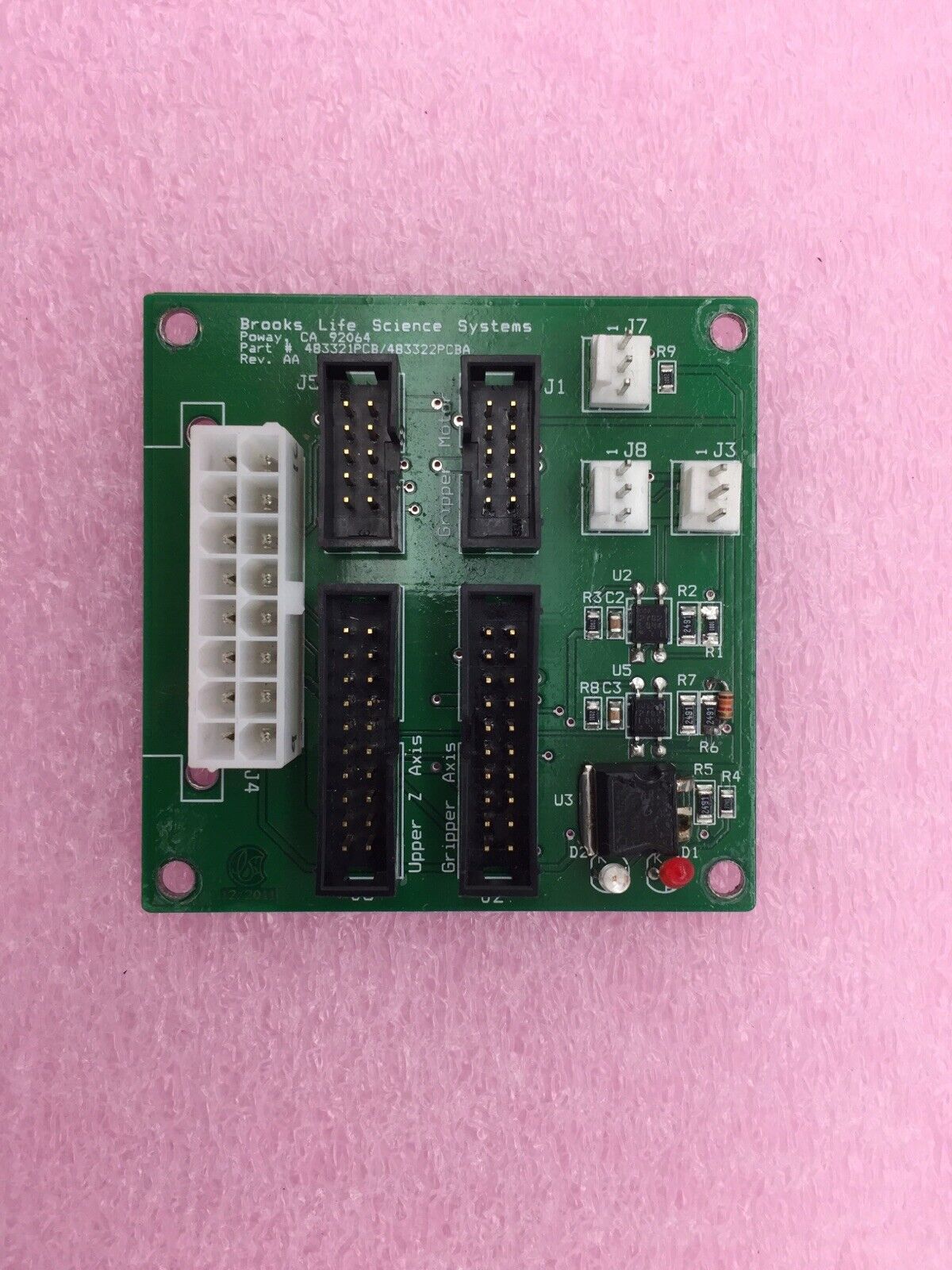 Brooks Systems 483321/483322 PCB REV. AA Replacement Board