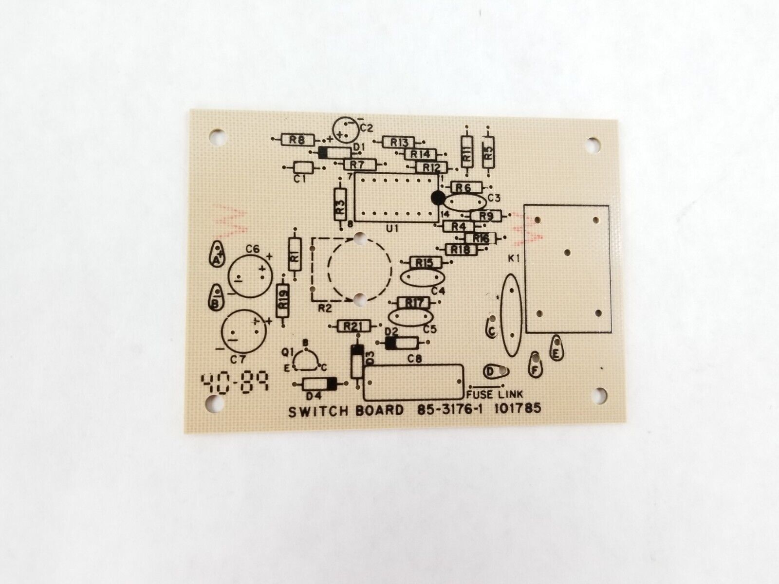 Heathkit SK-111 AC Sound Switch Missing Parts