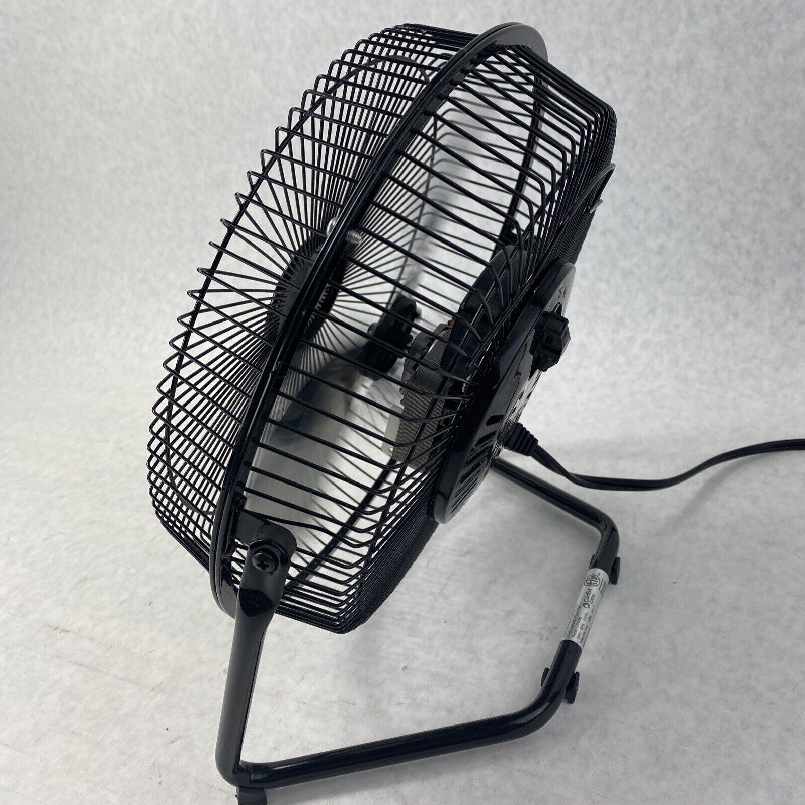 Comfort Zone CZHV9B 9" 3 Speed Portable High Velocity Air Cooling Fan FOR REPAIR