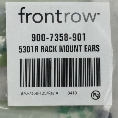 Frontrow 900-7358-901  5301R Rack Mount Ears Kit w/ Screws