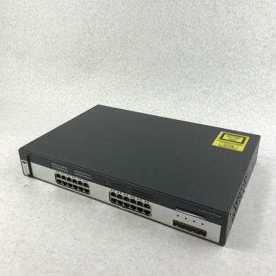 Cisco WS-C3750G-24TS-S 24-Port 1000 Base-T Gigabit Ethernet Switch RJ45