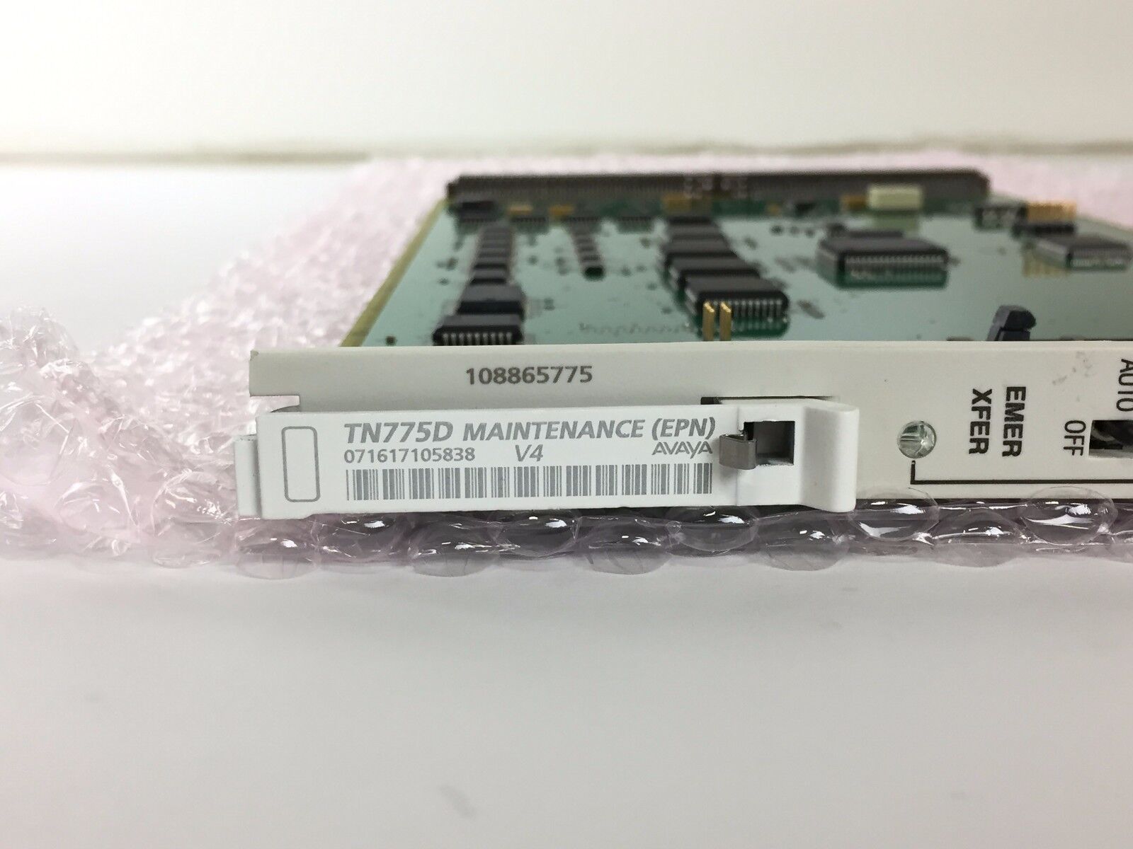 Avaya Definity TN775D V4 Maintenance Board PBX Module Lucent AT&T