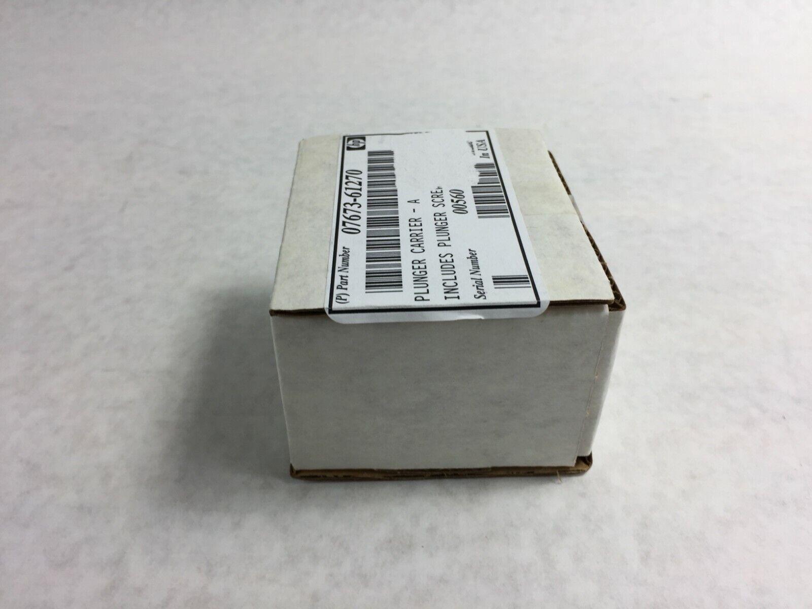 Agilent hp Plunger Carrier A Includes Plunger Screw  07673-61270  NIB