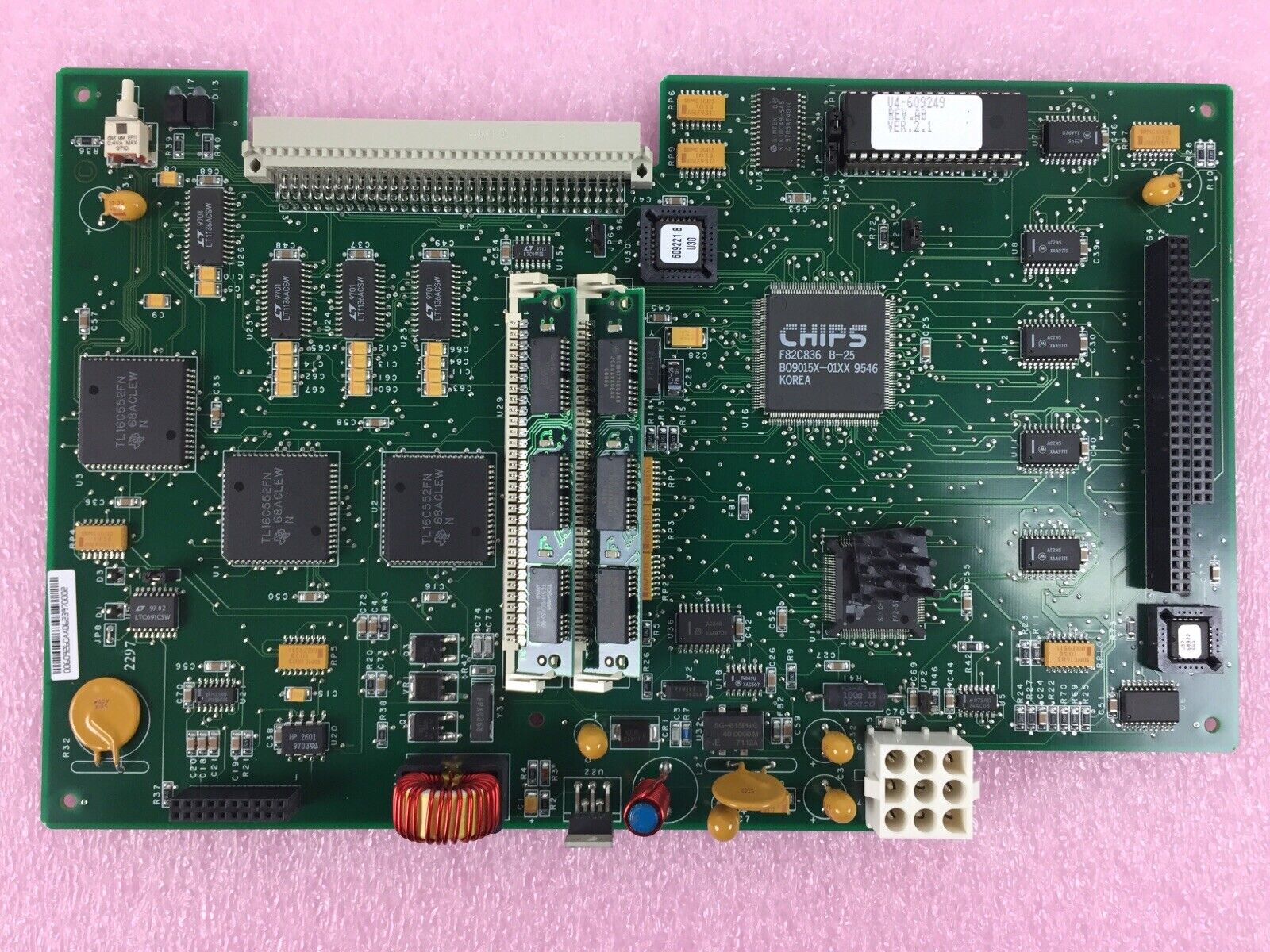 Circuit Board - Chips B0915X-01XX 9546 F82C836 - 609260 - REV AA - Untested