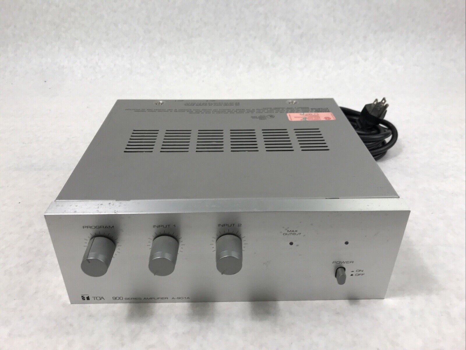 TOA Electronic 900 Series Amplifier Amp A-901A