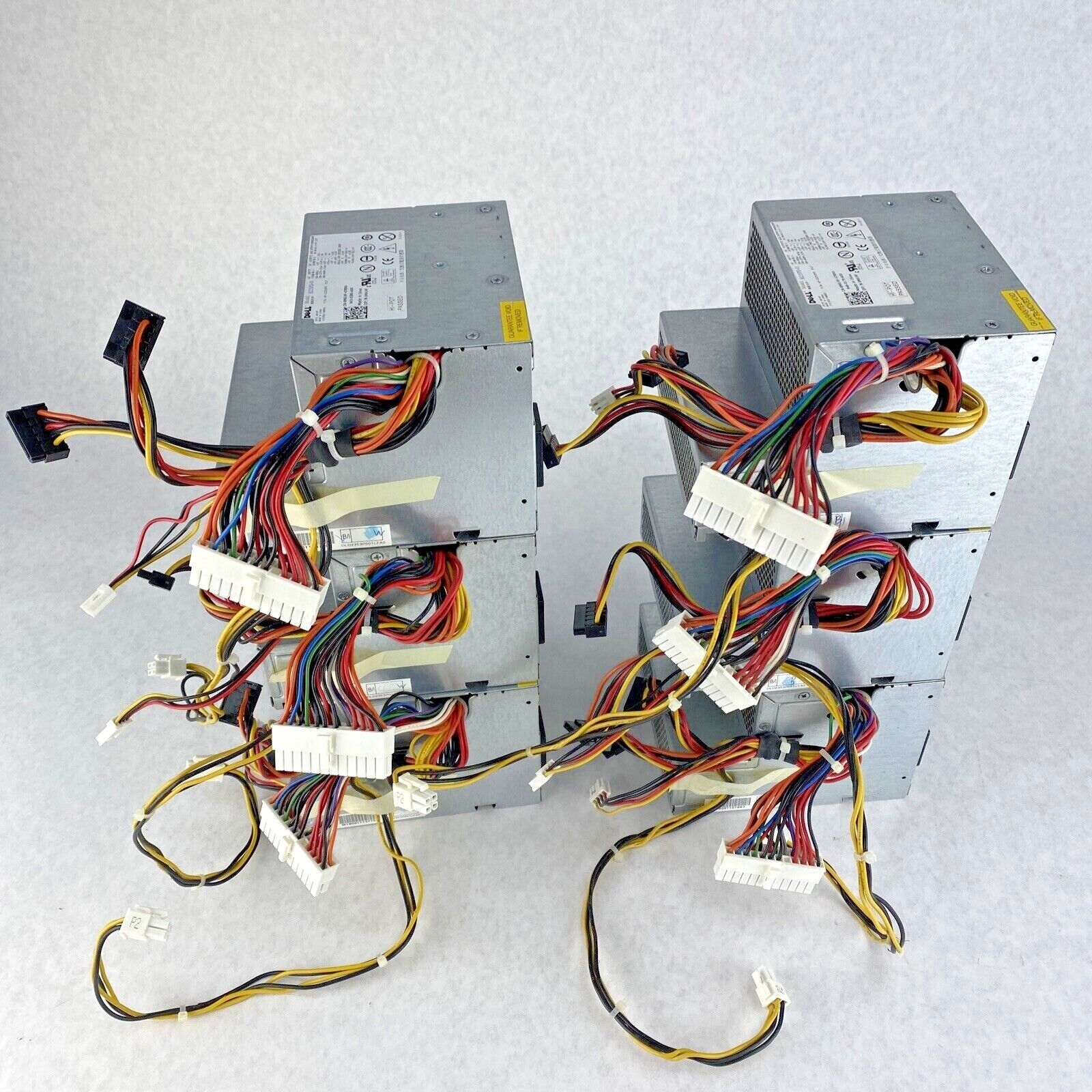Lot of 6 Dell 0M619F 235W H235PD-01 Desktop Power Supply OEM DELL PSU