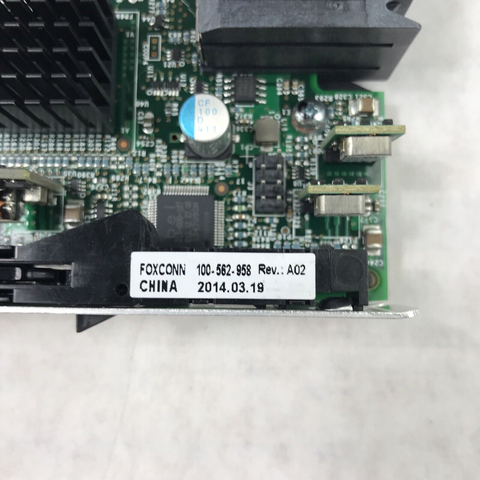 (Lot of 2) Foxconn 042-007-364 SLIC07 4-Port Gigabit Ethernet I/O Module Card