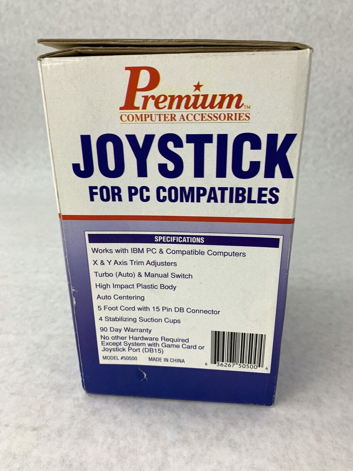 Premium Computer Accessories 50500 Joystick for IBM pc and Compatible Computers
