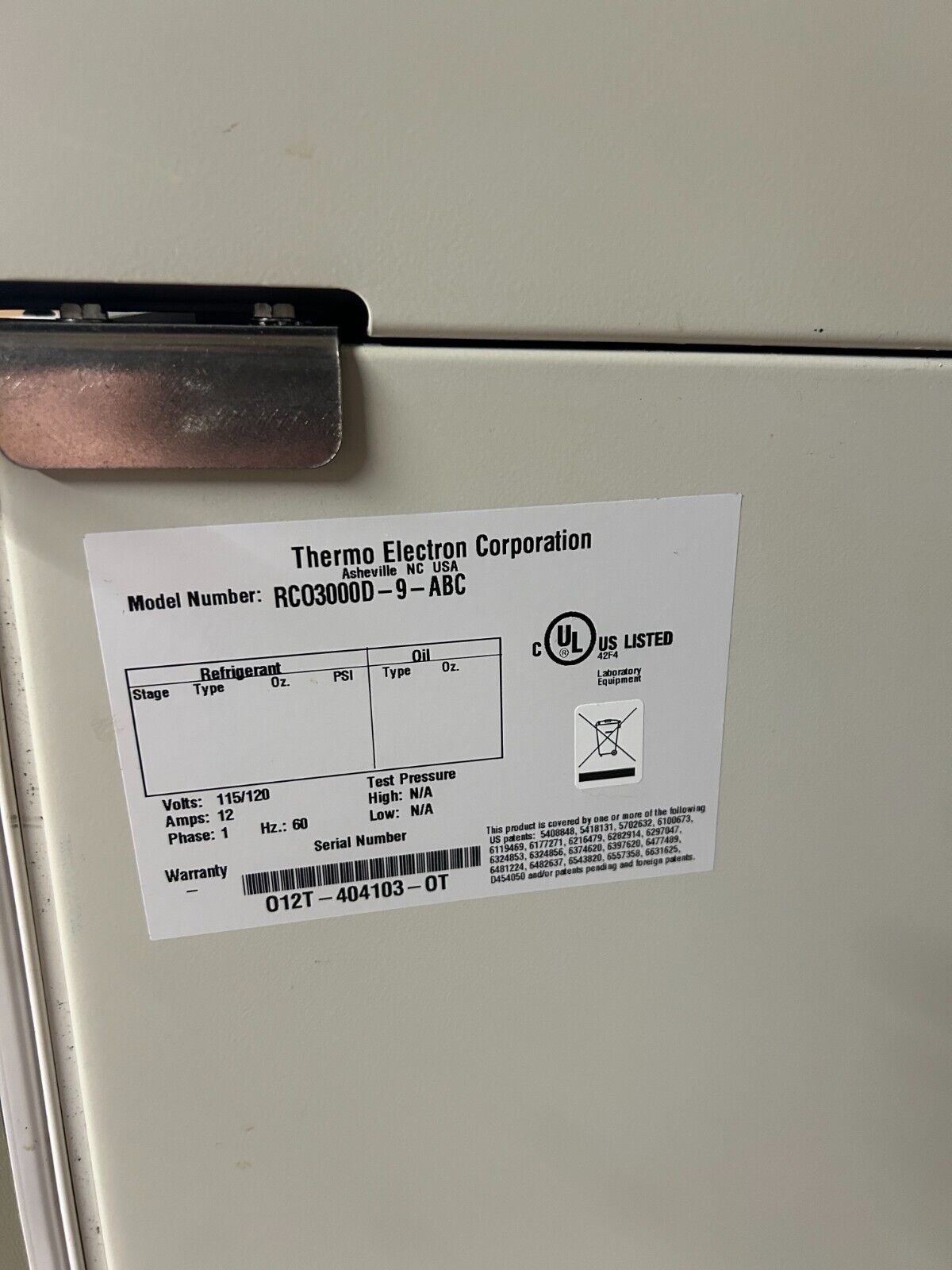 Thermo Scientific Revco CO2 Incubator Stacked RC03000D