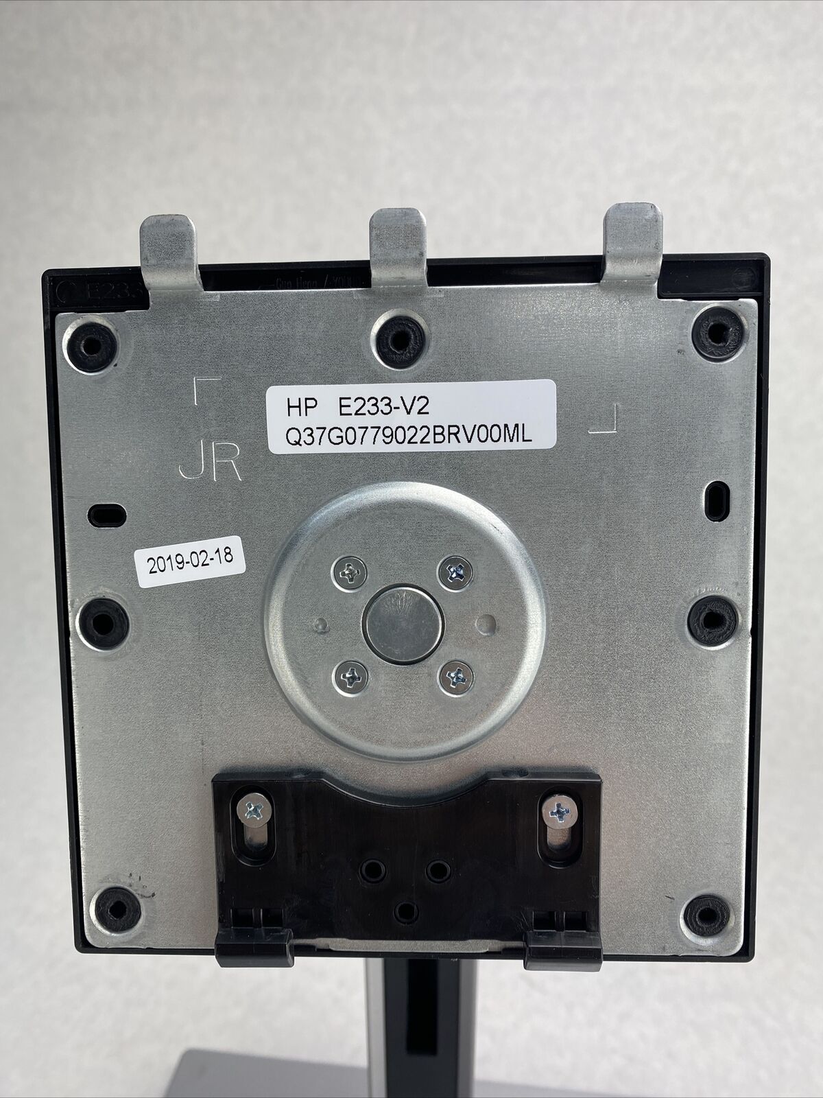 Jarlly 921007-0001 Monitor Stand Base E233-V2 Black and Silver 920693-702