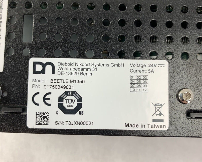 Wincor Nixdorf BEETLE M1350 POS System Celeron 4305 UE 2.0 GHz 8 GB No OS No HDD
