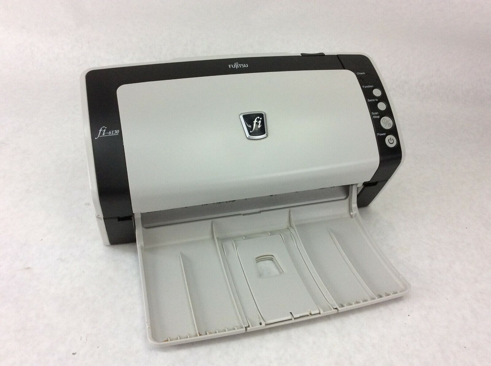 Fujitsu fi-6130 Duplex Document Color Scanner No Power Supply - Needs Rollers
