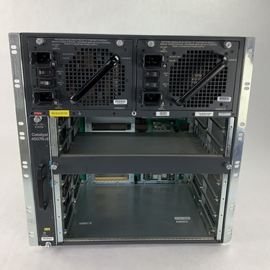 Cisco Catalyst WS-C4507R+E 7 Slot Chassis with Fans and Power Supplies