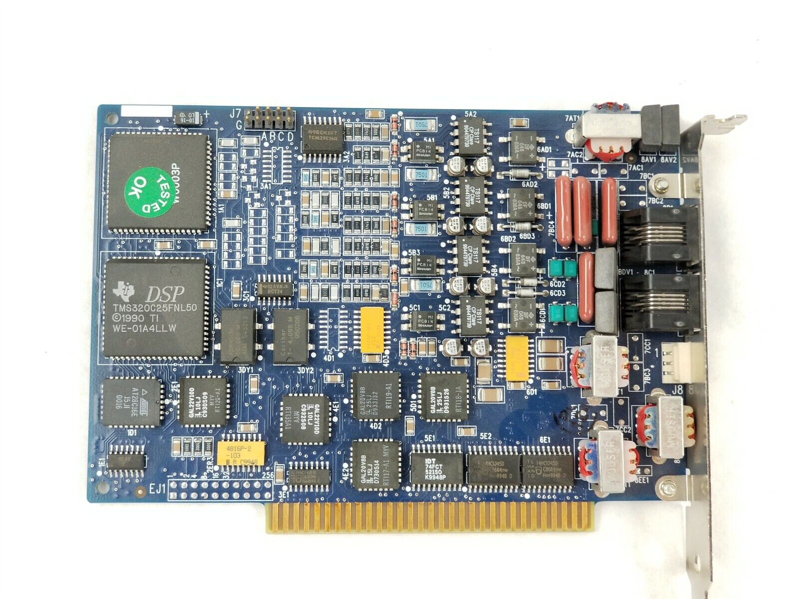 Brooktrout Rheotex RDSP-M6 4Port 50-02-021M 804-021-02M Quartet Prelude Dialogic