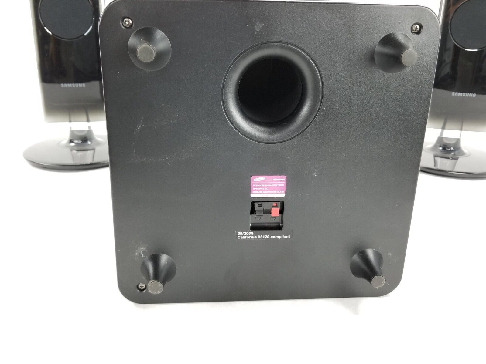 Samsung PS-WBD7200 Subwoofer and PS-FBD7200 Front Right and Left Speaker