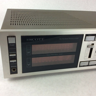 Vintage HH Scott Model 379RS AM/FM Stereo Receiver - No Output