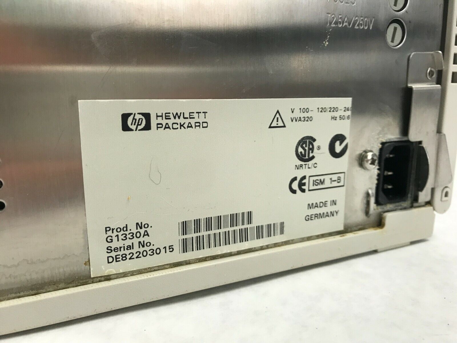 HP Agilent 1100 Series G1330A ALSTherm Sample Chiller Hewlett Packard