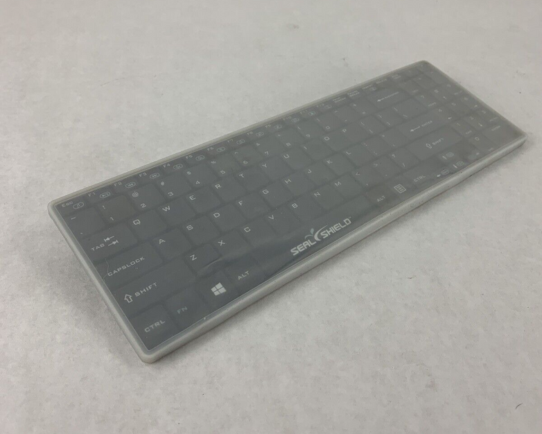 Seal Shield Wireless Waterproof Keyboard SSKSV099WV2 Black Tested No Receiver