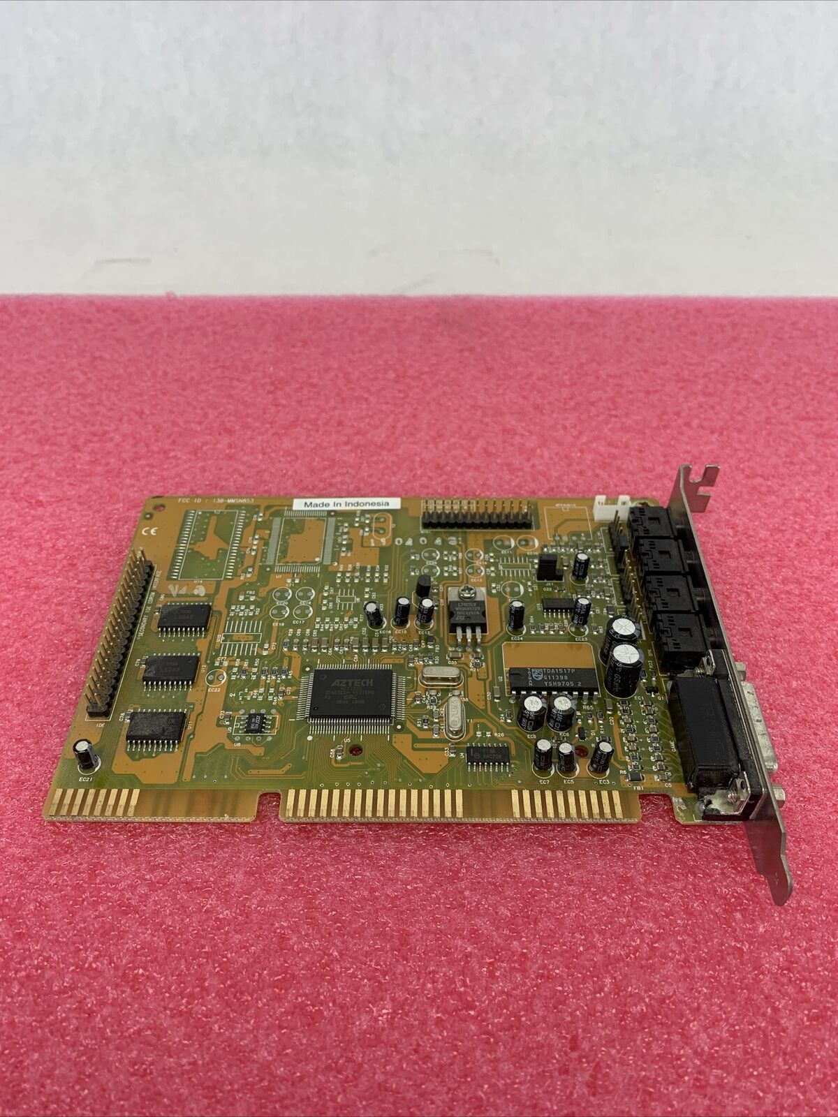 Aztech Sound Galaxy Pro 16 III 3D PnP PC ISA Audio Card Sound Card I38-MMSN853