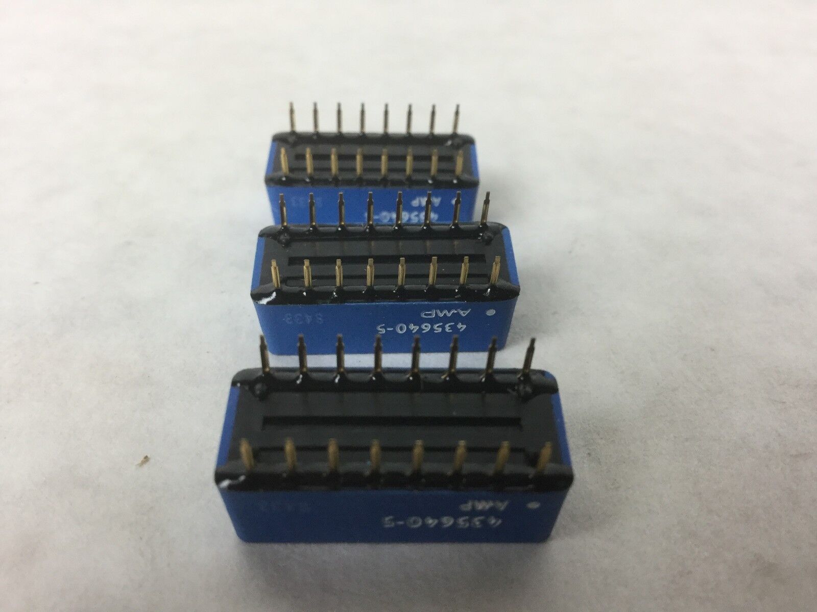 AMP 435640-5 Rocker Switch, Lot of 3, NEW