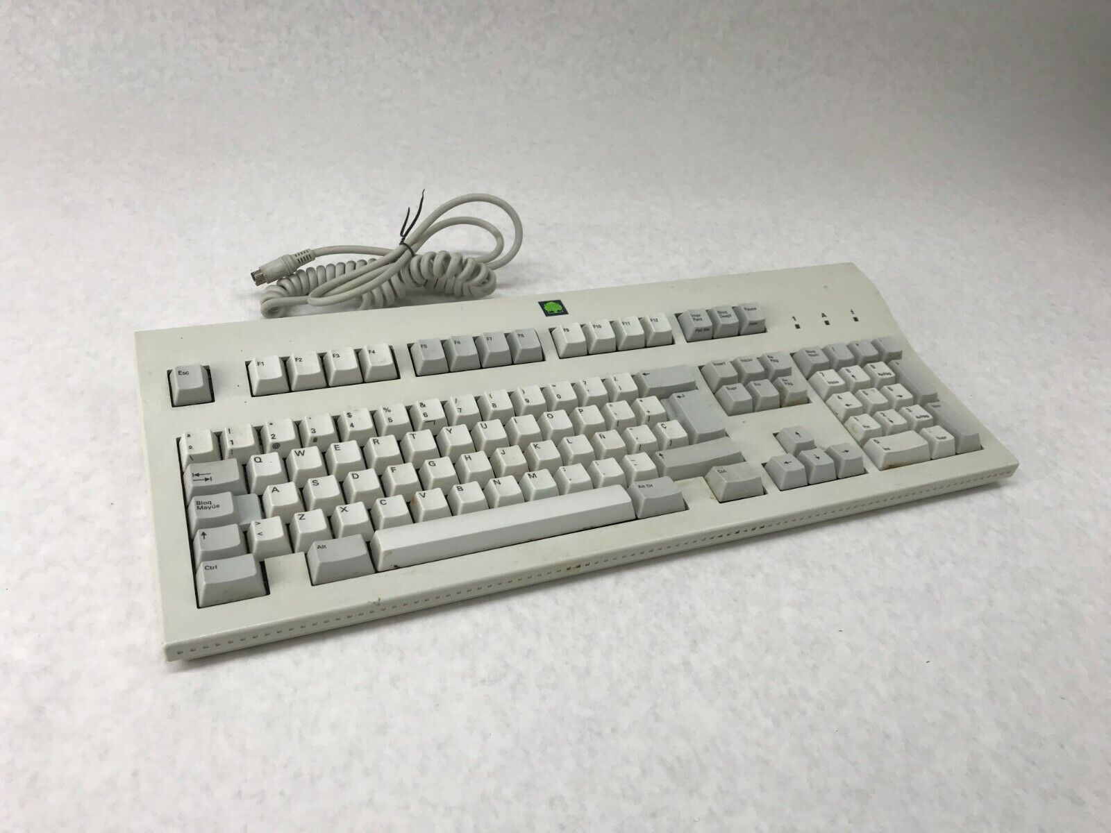 Zenith Data Systems Vintage PS/2 Keyboard IB-0060 163-0089-3E-00