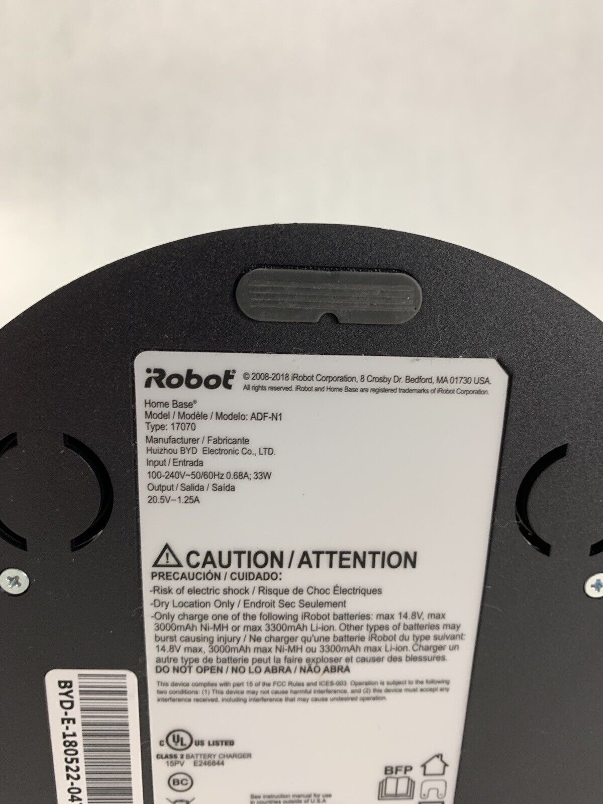 OEM Roomba Home Base Charger e6 Dock With Cord ADF-N1