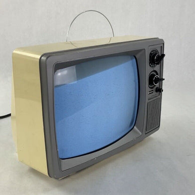 Vintage Samsung Dial Television BT-316NR 28 WATTS 1982