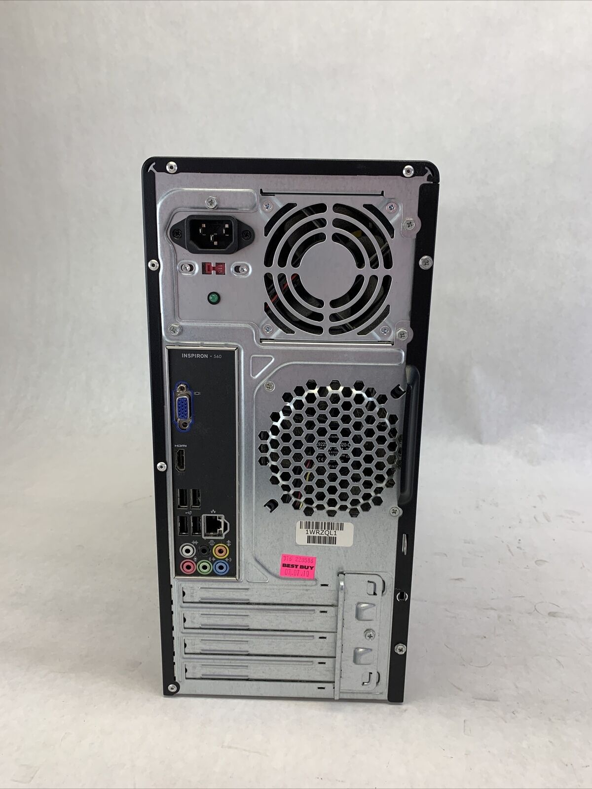 Dell Inspiron 560 MT Intel Pentium Dual-Core E5400 2.7GHz 2GB RAM No HDD No OS