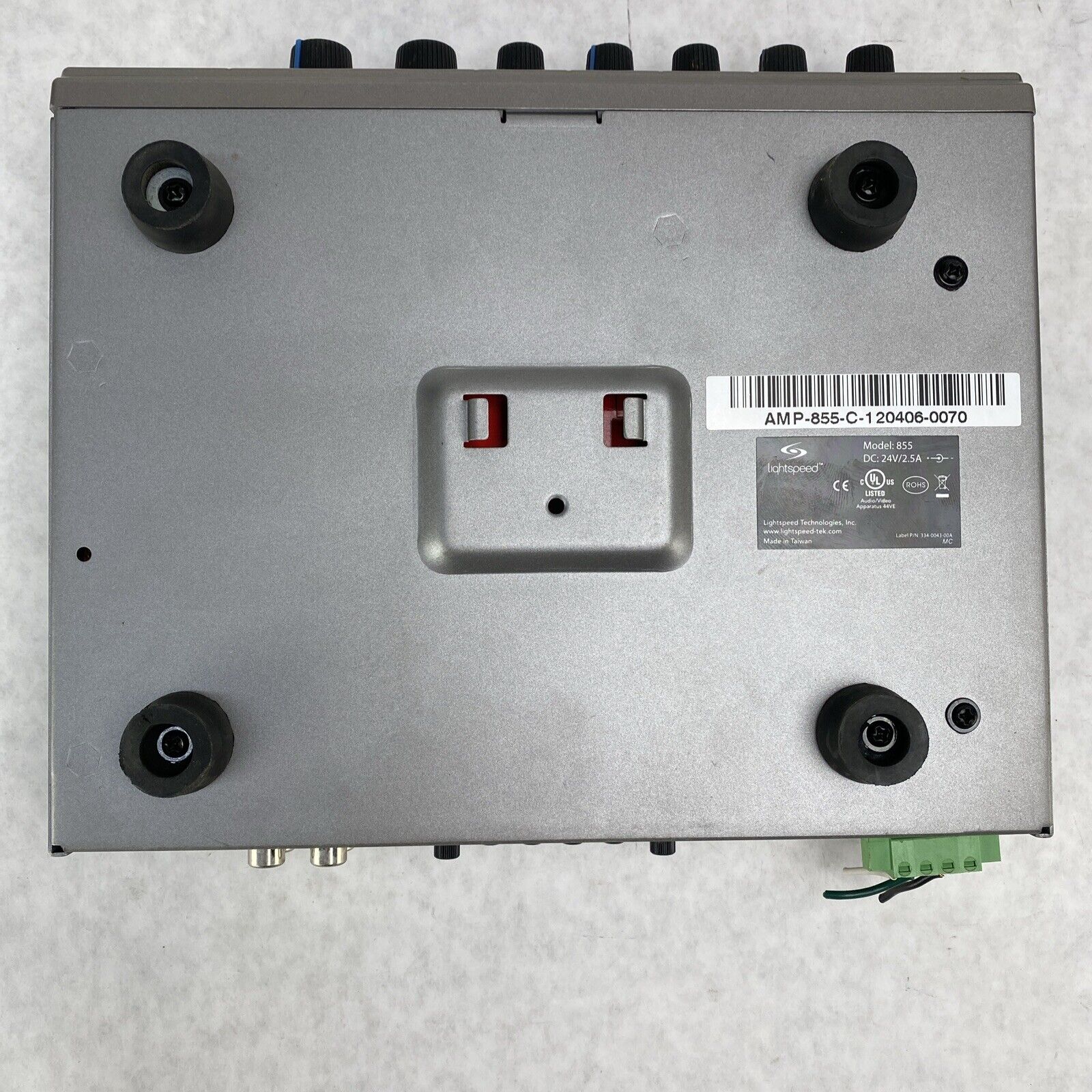 Lightspeed AMP-855 CAT855 Classroom Audio System Bundle POWER SUPPLY PSU