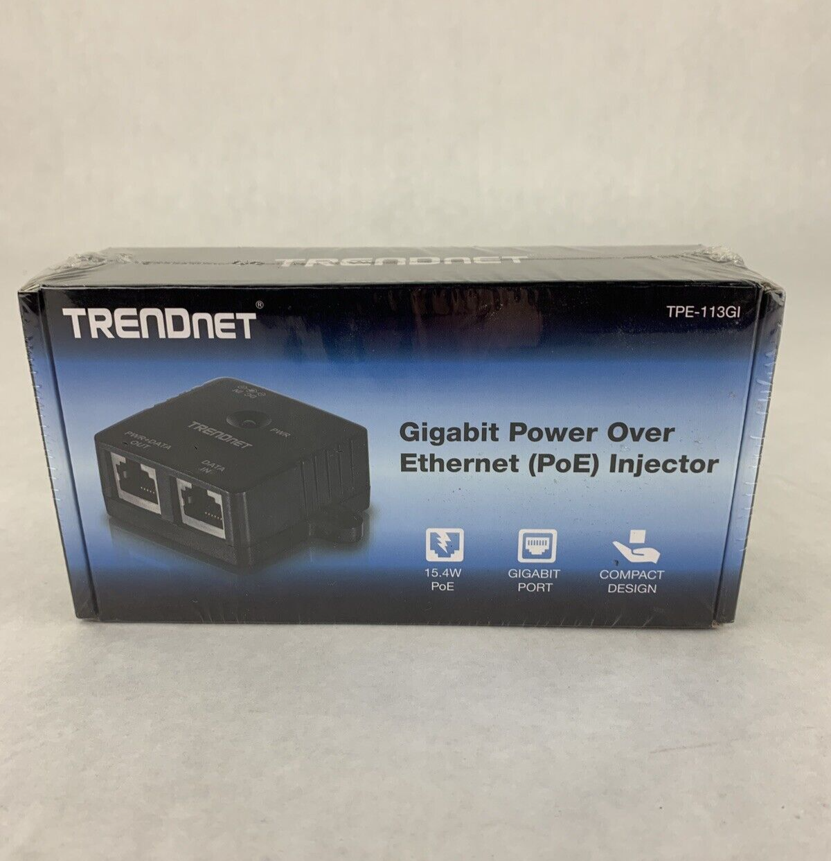 New Trendnet TPE-113GI Gigabit PoE Injector