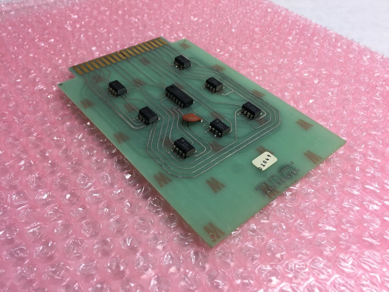 MSI Lamp Drivers 02049  Assy No 24865-1  Micromedic Card