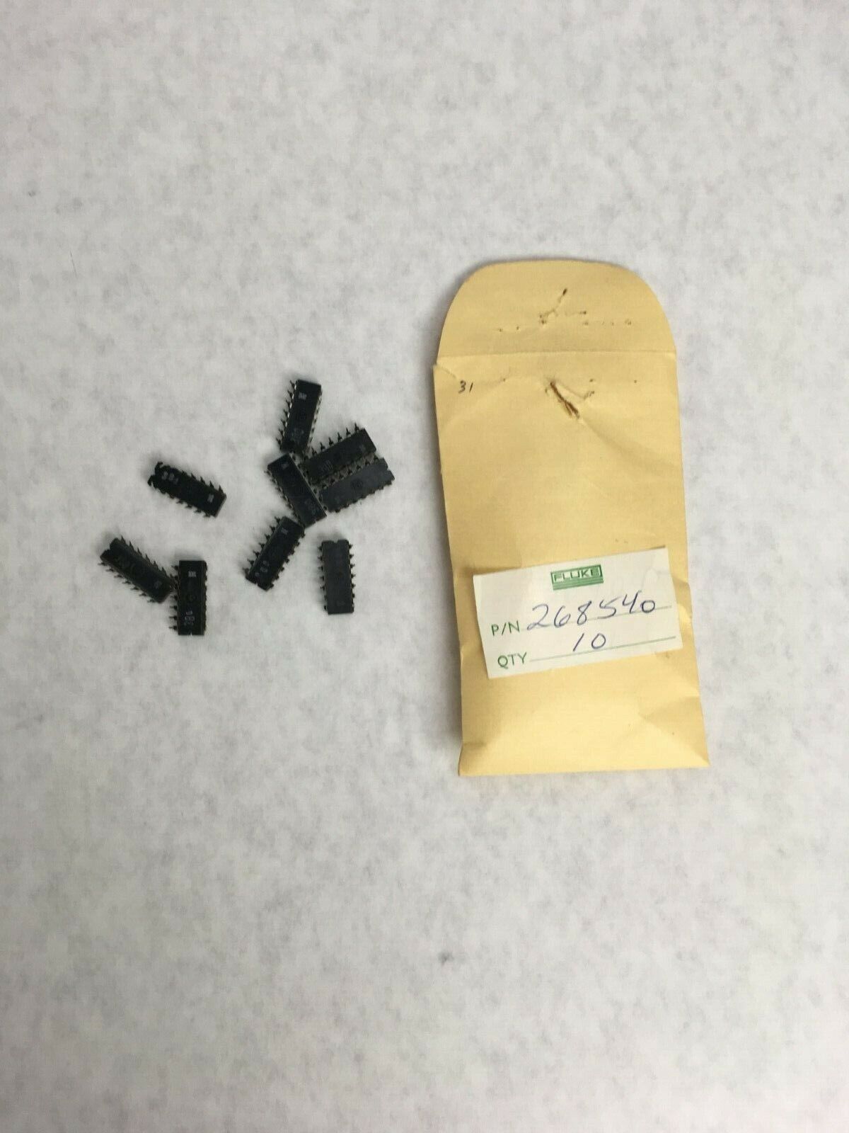 Fluke 268540 Microcircuit Digital Transistor Lot of 9