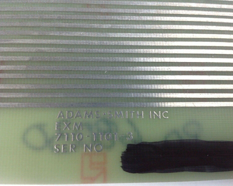 Adams-Smith Inc EXM 7110-1101-3 Extender Card 3VH40/1JND5 7412