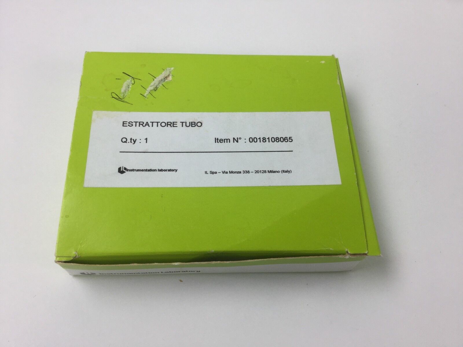 Instrumentation Laboratory Estrattore Tubo 00185108065