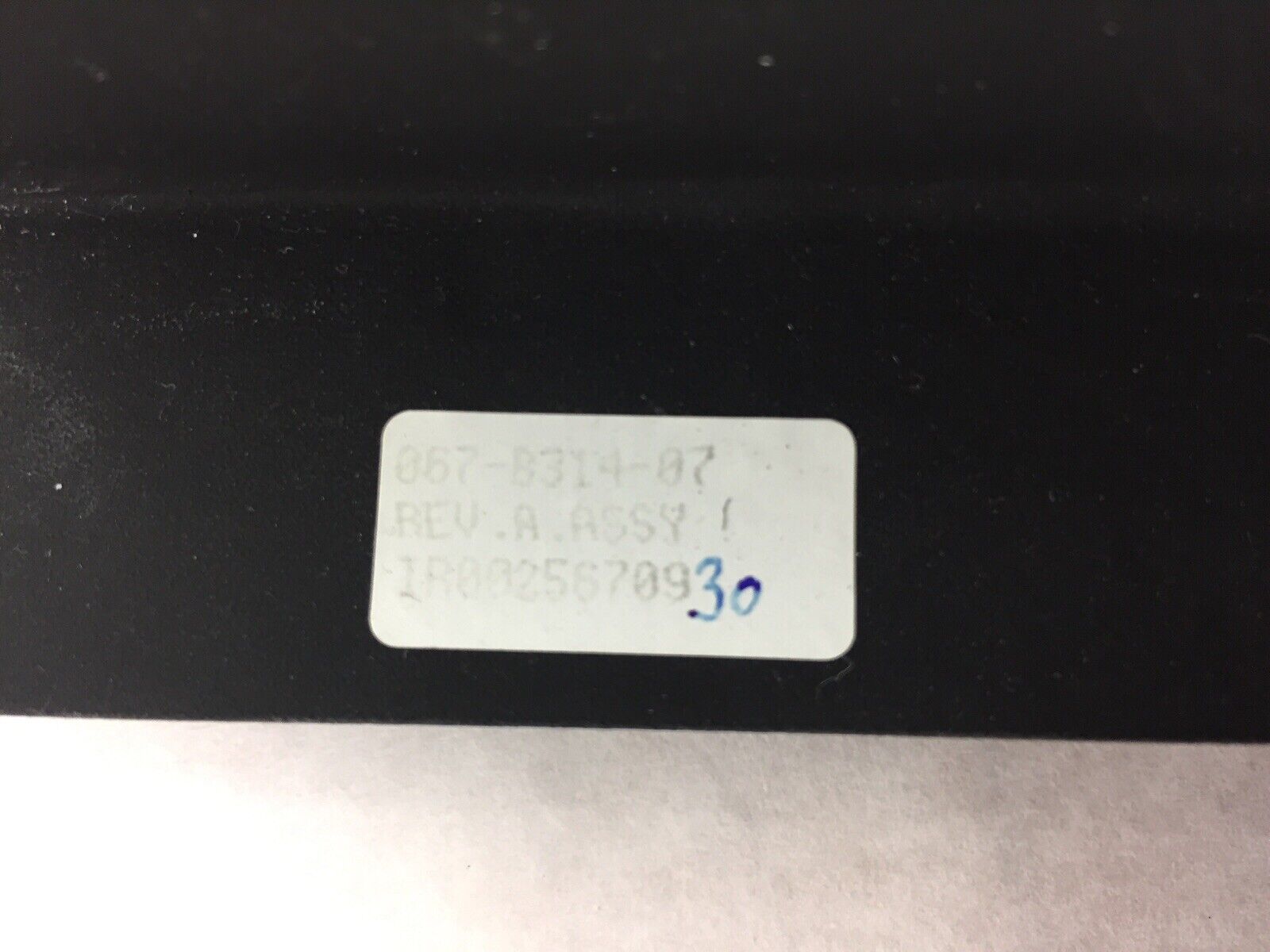 Siemens Bayer 067-B314-07 Rev A Assy.- Advia120