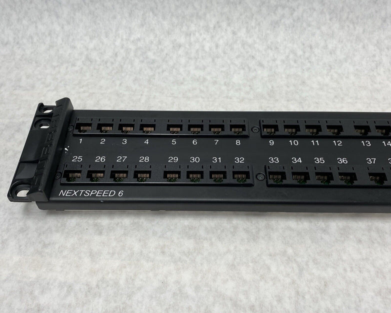 Hubbell P6E48U 2U 48-Port Nextspeed 6 Universal Patch Panel