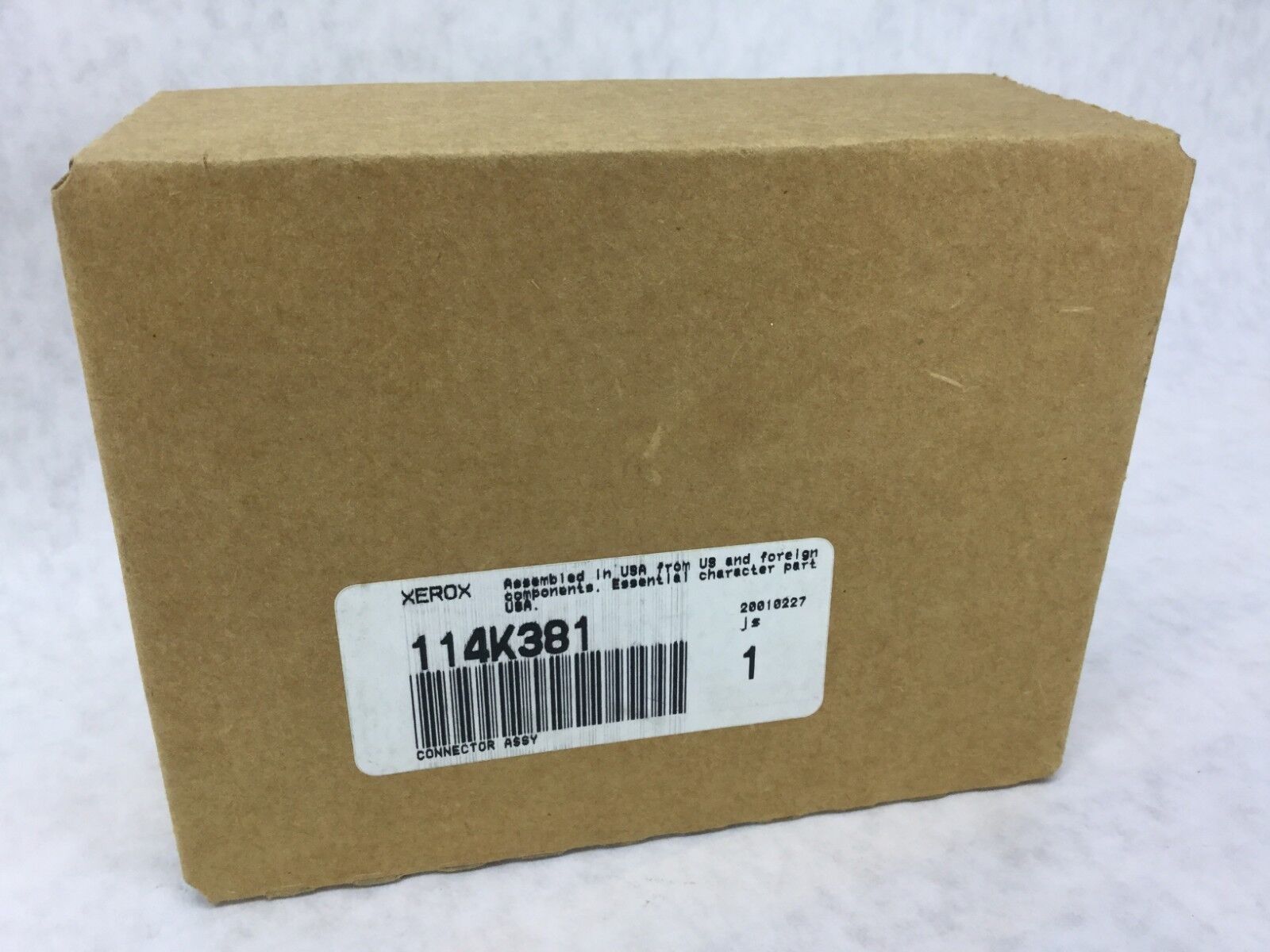 Genuine XEROX 114K381 Connector Assembly NEW in Sealed Box