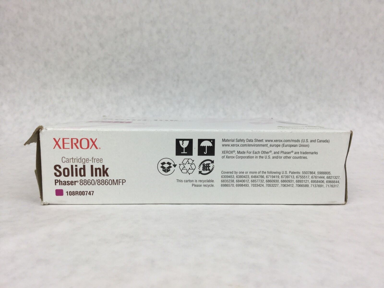 Genuine Xerox Solid Ink Magenta 108R0747 for Phaser 8860/8860MFP  4 in Pack-NEW
