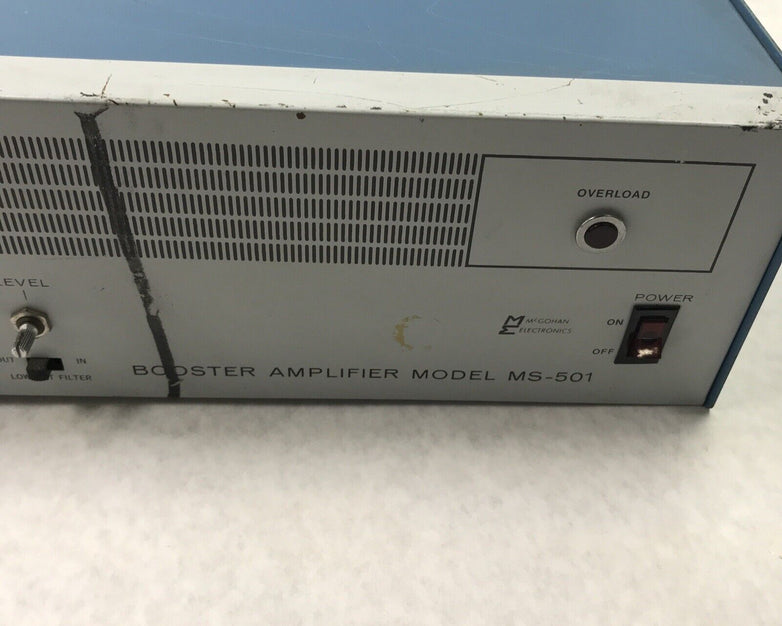 McGohan MS-501 Electronic 50 Watt Booster Amplifier