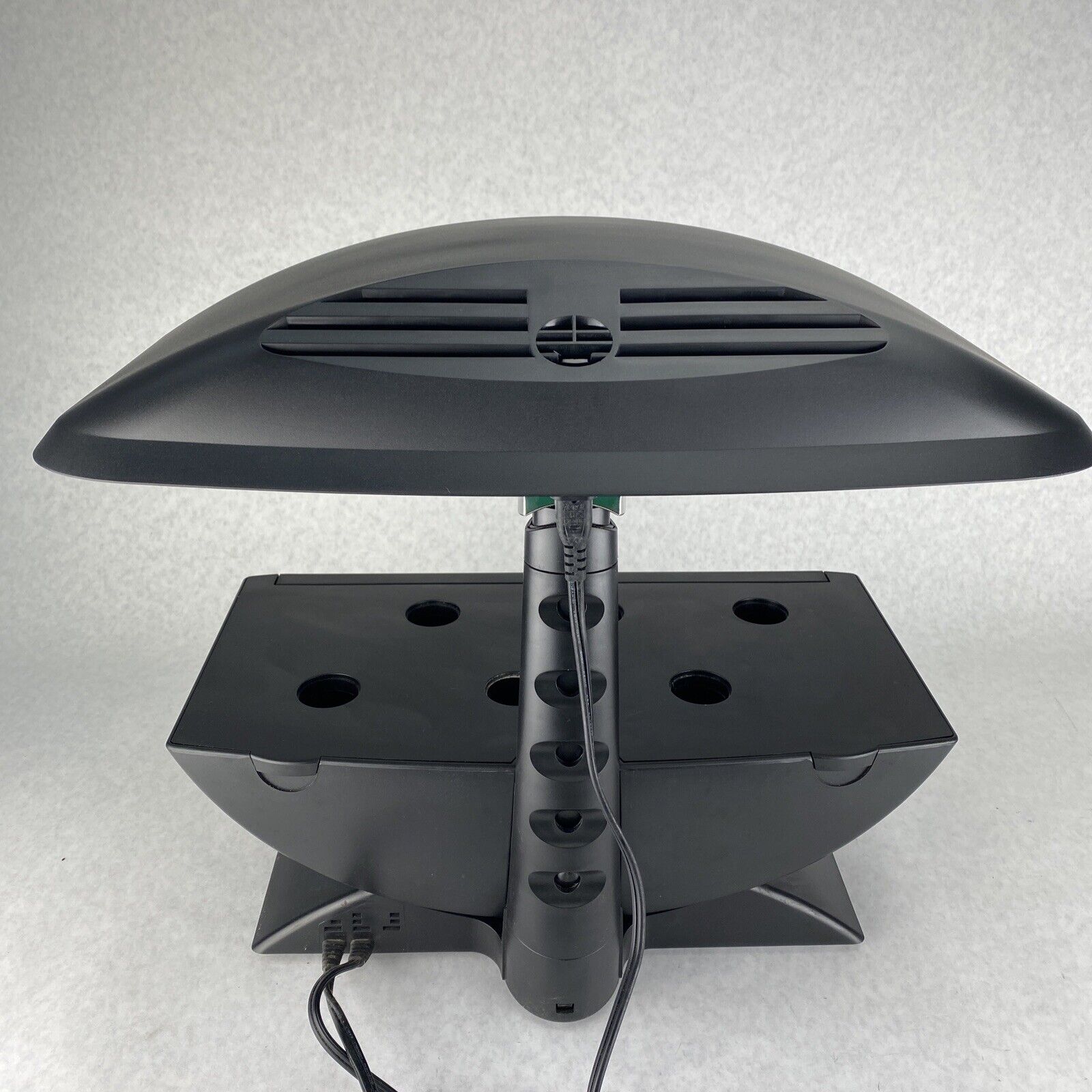 AeroGarden 6 100610-BLK Hydroponic Grow Light Lamp 1 Amp 2 Bulb 6 Pod